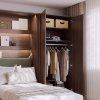 BED CONCEPT BC 20, 2 dverova skrina, dub dunin 5