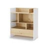 BED CONCEPT BC 25, regal H108, biela dub artisan 1