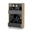 BED CONCEPT BC 27, regal H158, dub artisan cierna 2