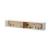 BED CONCEPT BC 30, zavesna polica, biela dub artisan 2