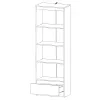 BROOKLIN 1S, otvoreny policovy regal, biela 2