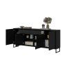 OLBIA 47, siroka komoda 4D2S, cierny Onyx 4