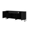 OLBIA 47, siroka komoda 4D2S, cierny Onyx 3
