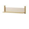 LENNY LY 05, zavesna polica, dub artisan bezova truflova 1