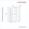24952 8 tulca open wardrobe white 699d3d1c6a9e5