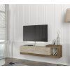 24964 13 volare tv stand traverten walnut 699bf62998dc7