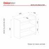 24967 9 arun multipurpose shelf white 6981d77c784a5