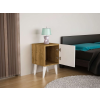 bellini 1d zky no n stol k biela orech n0036e741