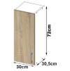 kuchynsk skrinka z vesn 30cm h1 v720 limbce37fdc