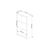 antonio 60 cm biely lesk 0a70aa5a