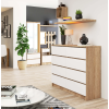 komoda kuba 120 cm 8 z suviek sonoma biebfff3a20
